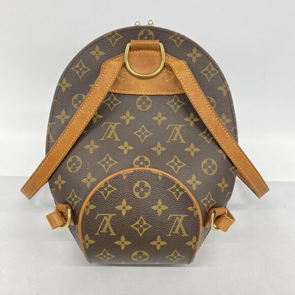 LOUIS VUITTON Authentic Brown Monogram Ellipse Backpack main image 6